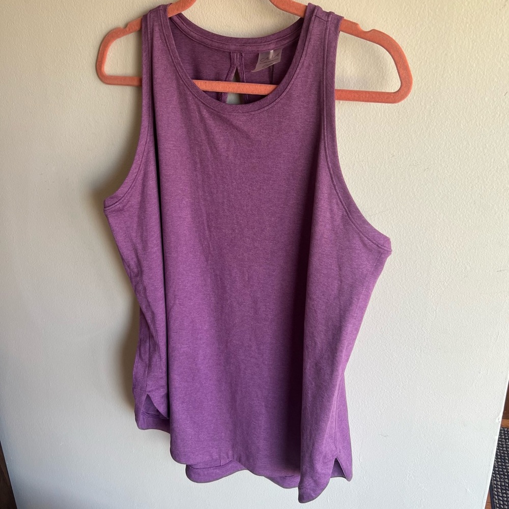 NWT CALIA by Carrie Underwood Sleeveless Purple Tank